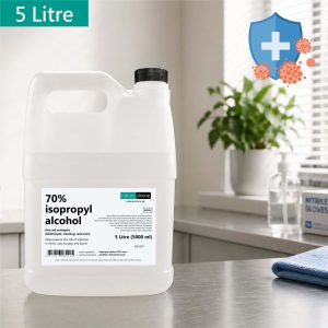 5 Litre Nature Divine 70% Isopropyl Alcohol, IPA Rubbing Alcohol, Hand Rub, General Purpose Antiseptic Disinfectant and Cleanerfectant and Cleaner | Nature Divine | Sialkot, Pakistan