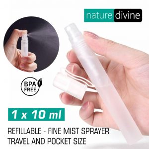 Nature Divine Refillable Travel and Pocket Size Mist Spray Pen 10 ml | Nature Divine | Sialkot, Pakistan