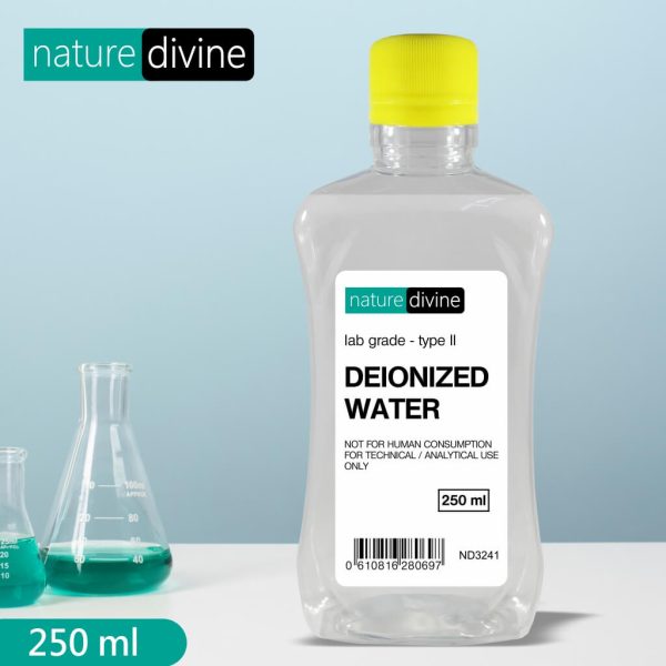 Demineralized Deionized Water 250 ml – Laboratory, Cosmetics and Analytical Grade | Nature Divine | Sialkot, Pakistan 2