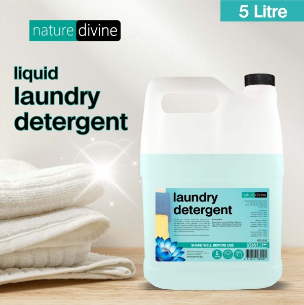 Nature Divine Liquid Laundry Detergent 5 Litre | Nature Divine | Sialkot, Pakistan 2