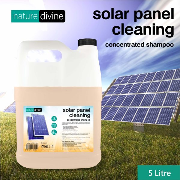 Solar Panel Cleaning Concentrated Shampoo 5 Litre | Nature Divine | Sialkot, Pakistan 2