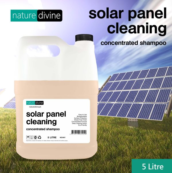 Solar Panel Cleaning Concentrated Shampoo 5 Litre | Nature Divine | Sialkot, Pakistan 2