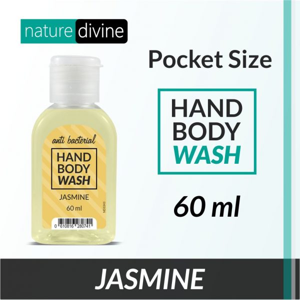 Nature Divine Pocket and Travel Size Antibacterial Jasmine Hand Wash, Hand Soap and Body Wash 60 ml | Nature Divine | Sialkot, Pakistan 2