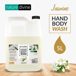 5 Litre Nature Divine Antibacterial Jasmine Hand Wash, Hand Soap, Body Wash Liquid | Nature Divine | Sialkot, Pakistan
