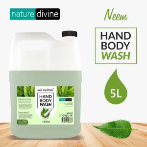 5 Litre Nature Divine Antibacterial Neem Hand Wash, Hand Soap, Body Wash Liquid | Nature Divine | Sialkot, Pakistan