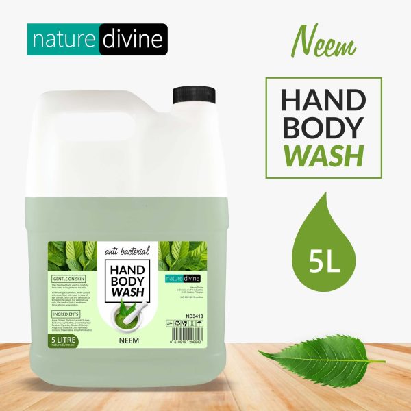 5 Litre Nature Divine Antibacterial Neem Hand Wash, Hand Soap, Body Wash Liquid | Nature Divine | Sialkot, Pakistan 2