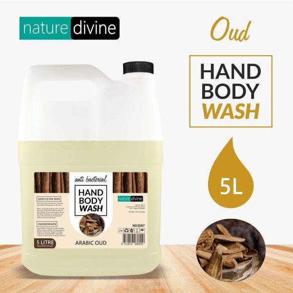 5 Litre Nature Divine Antibacterial Arabic Oud Hand Wash, Hand Soap, Body Wash Liquid | Nature Divine | Sialkot, Pakistan 2