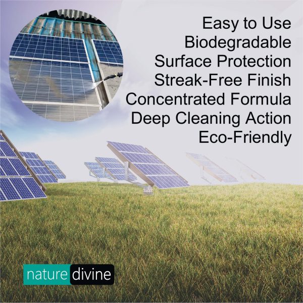 Solar Panel Cleaning Concentrated Shampoo 5 Litre | Nature Divine | Sialkot, Pakistan 3