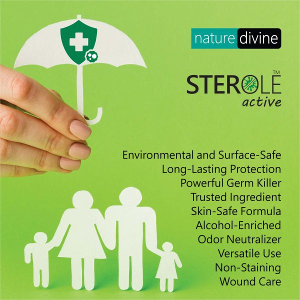 Sterole Active Chloroxylenol Based Antiseptic Disinfectant Liquid and Surface Cleaner 500 ml – Dettol Alternative | Nature Divine | Sialkot, Pakistan 3